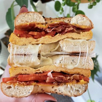 Doppio Coffee - Bagel egg and cheese - Coffee & Tea Near Me - Denver, Colorado Doppio Coffee - Bagel egg and cheese - Coffee & Tea Near Me - Denver, Colorado