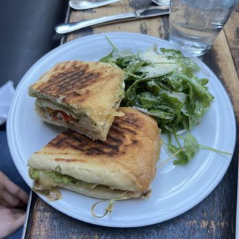 Refinery Rooftop - Grilled Chicken Panini - Lounges Near Me - New York, New York Refinery Rooftop - Grilled Chicken Panini - Lounges Near Me - New York, New York