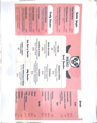 Menu photo 2 Panda Pancakes Las Vegas, NV Menu photo 2 Panda Pancakes Las Vegas, NV