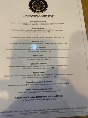 Menu photo 4 Awakening Washington, DC, DC