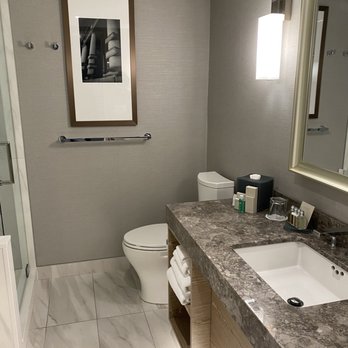 Magnolia Hotel & Spa - bathroom marble floor - Hotels Near Me - Victoria, British Columbia Magnolia Hotel & Spa - bathroom marble floor - Hotels Near Me - Victoria, British Columbia