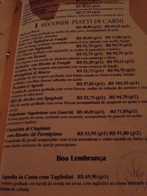Menu photo 2 Da Carmine Niterói, RJ Menu photo 2 Da Carmine Niterói, RJ