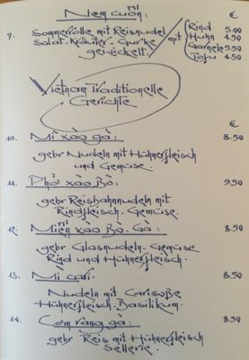Menu photo 5 Phong Lan Nuremberg, BY