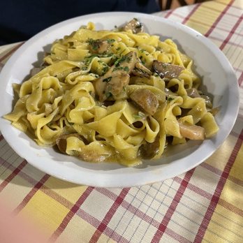 Trattoria Il Tettarello - Fettuccini con funghi porcini - Pizza Near Me - Rome, RM Trattoria Il Tettarello - Fettuccini con funghi porcini - Pizza Near Me - Rome, RM