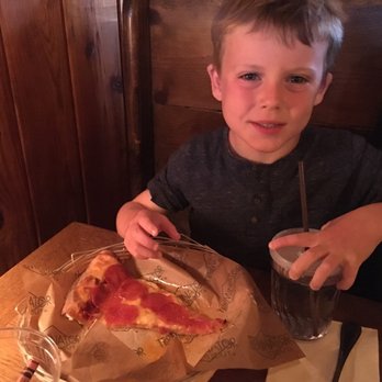 McMenamins Old St. Francis School - Kids pizza (this is only half bc they shared it) - Breweries Near Me - Bend, Oregon McMenamins Old St. Francis School - Kids pizza (this is only half bc they shared it) - Breweries Near Me - Bend, Oregon
