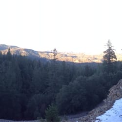 Boggs Mountain Demonstration State Forest - Clearlake is over the mountains