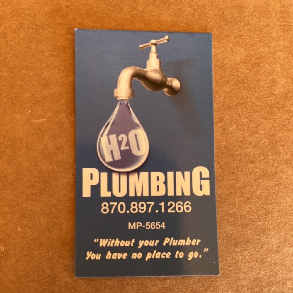 Slide of H2O Plumbing
