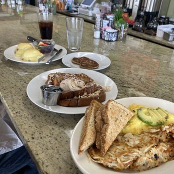 Rockville Kitchen + Bar - Eggs Benedict, horchata French toast (half order, side of sausage, build your own omelette with hash browns and toast - Breakfast & Brunch Near Me - Fairfield, California Rockville Kitchen + Bar - Eggs Benedict, horchata French toast (half order, side of sausage, build your own omelette with hash browns and toast - Breakfast & Brunch Near Me - Fairfield, California