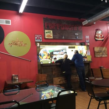 Pepperoni's - Black Mountain - interior with positive messages on the walls - Pizza Near Me - Black Mountain, North Carolina