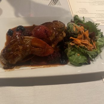 Frederick's Restaurant - Pan Seared Foie Gras with red fruit - French Near Me - San Antonio, Texas