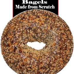 Big New York Bagel - Big Everything Bagel