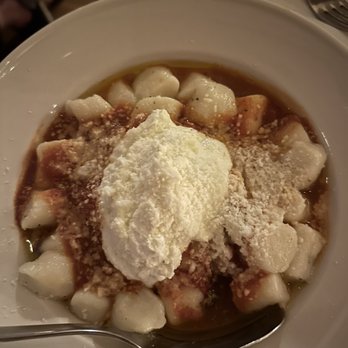 Frankies 457 Spuntino - House Made Gnocchi Marinara And Fresh Ricotta - Italian Near Me - Brooklyn, New York
