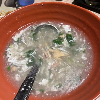 Dumpling Kitchen - C2. Beef and Cilantro Soup - Shanghainese Near Me - Berkeley, California