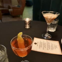 The Hamilton Supperette and Lounge - Classic Sazarac and Nespresso Mocktini