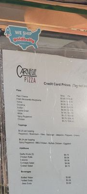 Menu photo 5 Carnegie Pizza New York, NY Menu photo 5 Carnegie Pizza New York, NY