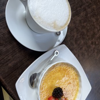 The General Public - Cream brûlée and coffee - New American Near Me - Houston, Texas The General Public - Cream brûlée and coffee - New American Near Me - Houston, Texas