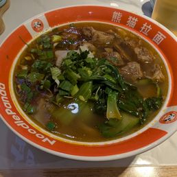 Braised beef with knife cut noodles Braised beef with knife cut noodles