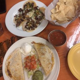 chicken quesadillas and steak tacos chicken quesadillas and steak tacos