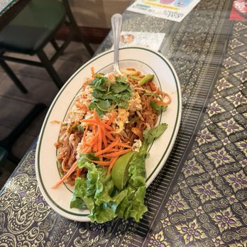 Jitlada - Pad Thai with crab - Thai Near Me - Los Angeles, California