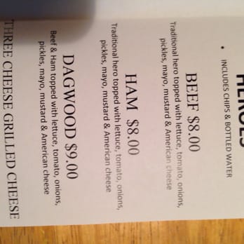 Gustav's Hometown Heroes - the menu for the restaurant - Food Trucks Near Me - Salem, Oregon