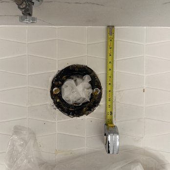 Home Renew 360 - No toilet will properly fit here after they installed wall tile. - General Contractors Near Me Home Renew 360 - No toilet will properly fit here after they installed wall tile. - General Contractors Near Me