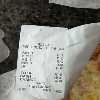 Pizza Time - Pizza Near Me - St. Augustine, Florida