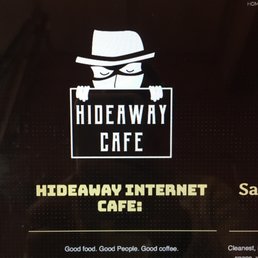 Cafe sign Cafe sign