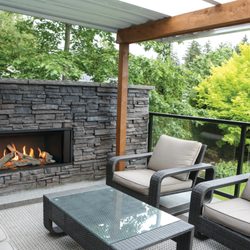 Arizona Gas Products - Valor outdoor gas fireplace.
