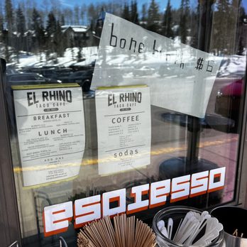 El Rhino Taco Cafe - Menu - Tacos Near Me - Telluride, Colorado El Rhino Taco Cafe - Menu - Tacos Near Me - Telluride, Colorado