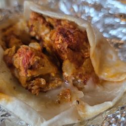 Chorizo potato egg and cheese