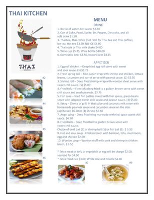 Menu photo 4 Thai Kitchen Lubbock, TX