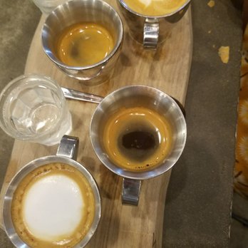 Tout Suite - Macchiato is the real deal.... I couldn't even drink one from Starbucks after this... - Cafes Near Me - Houston, Texas