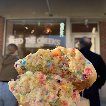 Feed The Cheeks - The Funfetti cookie - Desserts Near Me - Cranston, Rhode Island