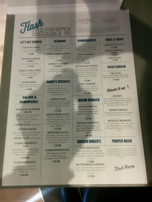 Menu photo 2 Flash Harry's Blackrock, D