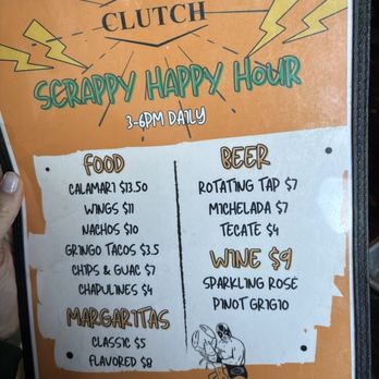 Clutch - Happy Hour Daily 3p-6p - Mexican Near Me - Venice, California
