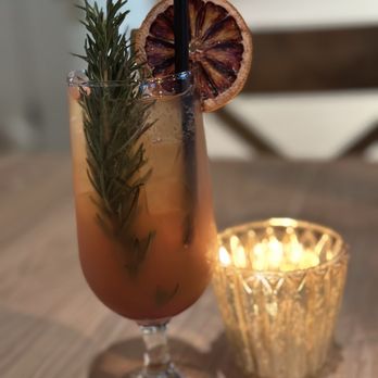 WB's Table - Western Sunset Cocktail - New American Near Me - Frisco, Texas
