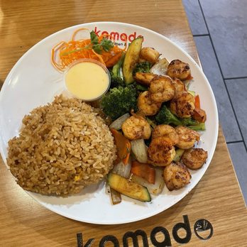 Kamado Grill Ramen & Bar - Lunch portion of shrimp hibachi - Japanese Near Me - Stockbridge, Georgia Kamado Grill Ramen & Bar - Lunch portion of shrimp hibachi - Japanese Near Me - Stockbridge, Georgia