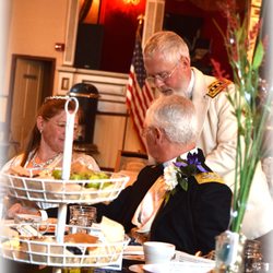Farm Fresh Catering - Appetizers of cheese and fruit set on each table