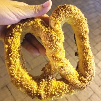 Auntie Anne's - Almond Pretzel- Delicious! 5 stars - Pretzels Near Me - Los Angeles, California