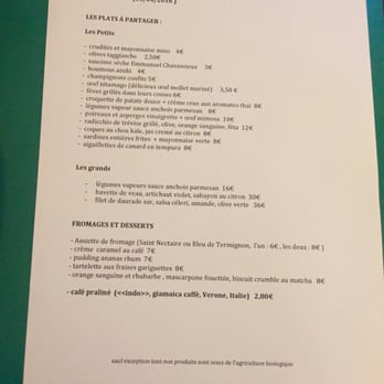 Le Petit Keller - Le menu du jour - Japanese Near Me - Paris, 75 Le Petit Keller - Le menu du jour - Japanese Near Me - Paris, 75