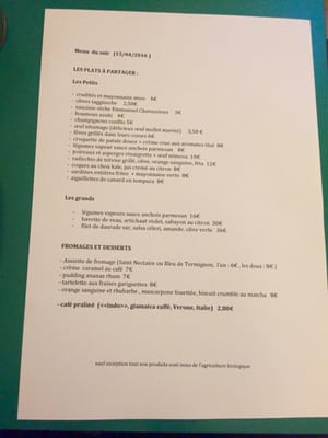 Menu photo 2 Le Petit Keller Paris, 75 Menu photo 2 Le Petit Keller Paris, 75