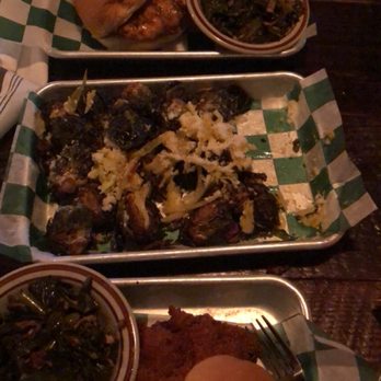 Earl's - Winston Salem hot chicken and buffalo chicken sandwiches with collard greens and Brussel sprouts. - American Near Me - Winston-Salem, North Carolina Earl's - Winston Salem hot chicken and buffalo chicken sandwiches with collard greens and Brussel sprouts. - American Near Me - Winston-Salem, North Carolina