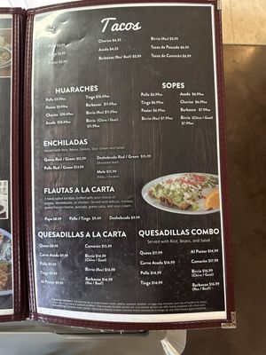 Menu photo 5 El Jacal Mexican Restaurant Phoenix, AZ Menu photo 5 El Jacal Mexican Restaurant Phoenix, AZ