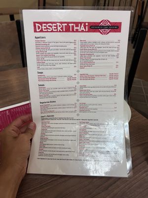 Menu photo 1 Desert Thai Cathedral City, CA Menu photo 1 Desert Thai Cathedral City, CA