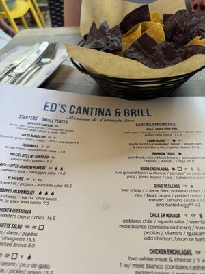 Menu photo 1 Ed's Cantina & Grill Estes Park, CO