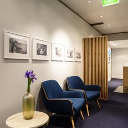 Binetter Eye Centre - The patients' waiting room at the Binetter Eye Centre.