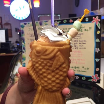 Kamalan Bakery - Taiyaki. Looks much better than it actually tastes lol - Bakeries Near Me - Houston, Texas
