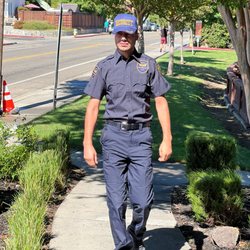 Aquila Private Security - Security officer making rounds of the property to prevent loitering and vandalism