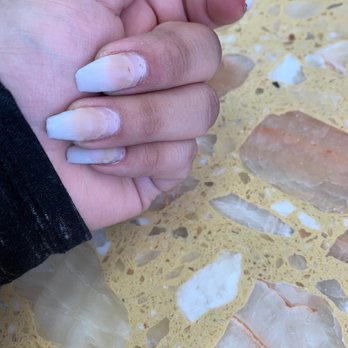 Friendly Nails - This is all they did to "fix" it. - Nail Salons Near Me - South Gate, California Friendly Nails - This is all they did to "fix" it. - Nail Salons Near Me - South Gate, California
