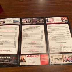 Arnold's of Belton - Current menu prices
